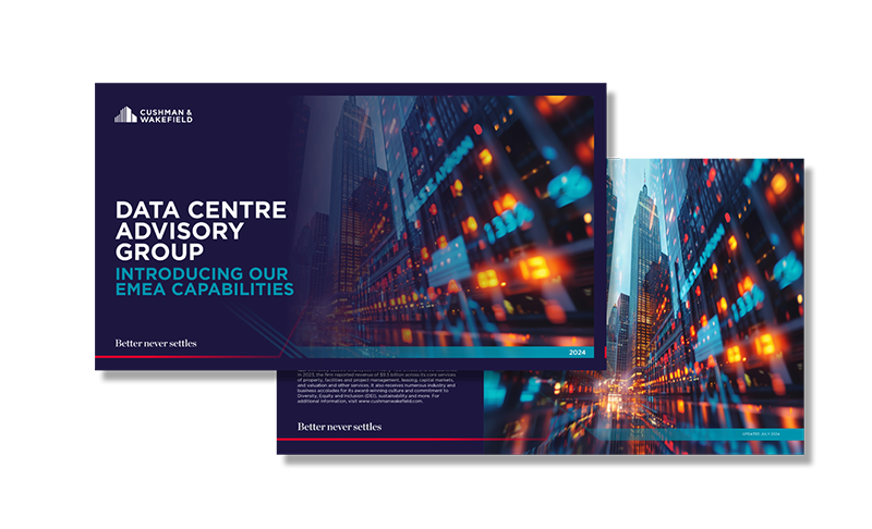 EMEA Data Centre Capabilities cover thumbnail