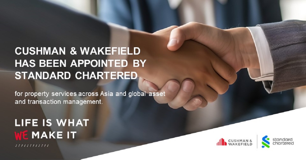 Cushman & Wakefield Appointed by Standard Chartered Bank to Deliver