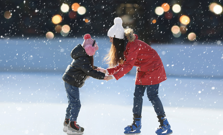 ice skating